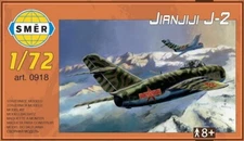 Shenyang J-2 (MiG 15) (1/72 model kit, Smer 0918)