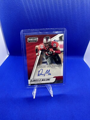 2022 Panini Chronicles Draft Picks - Threads Rookie Signatures #TH-DEM DeAngelo
