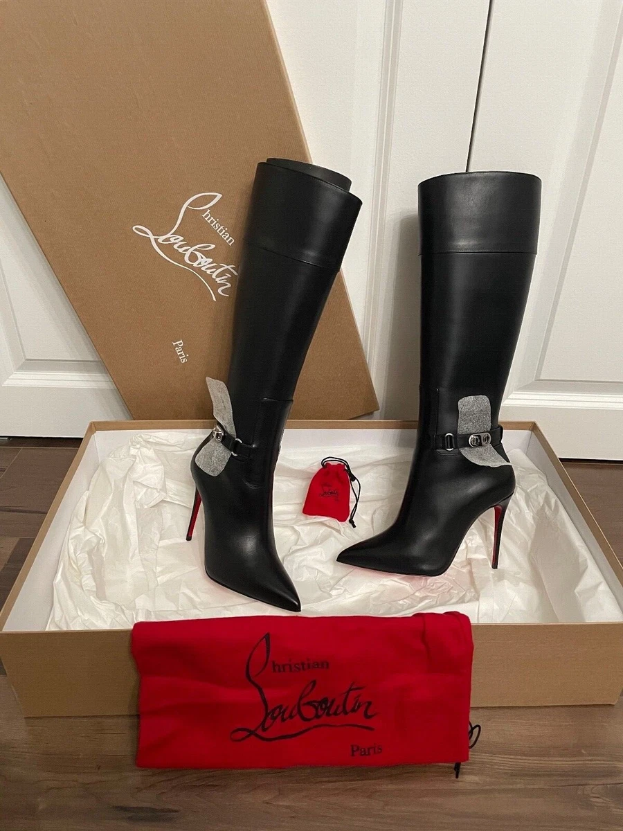 red sole boots