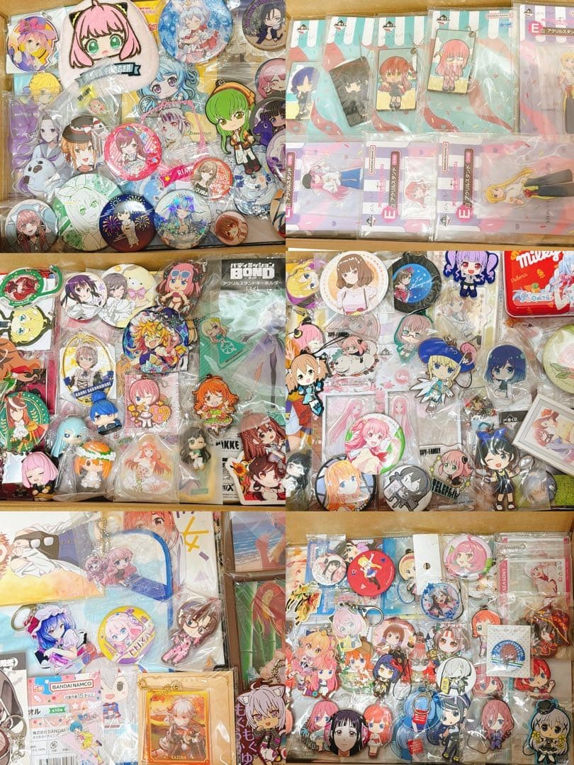Anime Character Lot Bulk Sale Over 150 Items Figures Collectibles