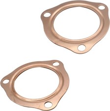 2.5 Inch Header Collector Gaskets 1 Pair 2pcs Copper Header Exhaust Collector