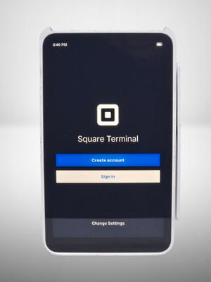 Square Terminal Credit Card Reader SPD2-01 NO PRINTER TRAY FAST