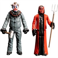 "Trick Or Treat Studios Eli Roth's Haunt Haunted House 3.75\" Devil & Clown Action"