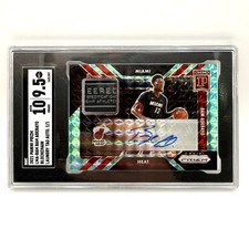 Bam Adebayo - 1/1 Laundry Tag Auto - 9.5 / 10 Auto - One Of One - Panini Prizm
