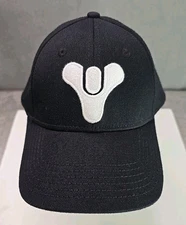 Destiny Hat Bungie Hat Gamer stretch Cap Black one size baseball hat wool blend
