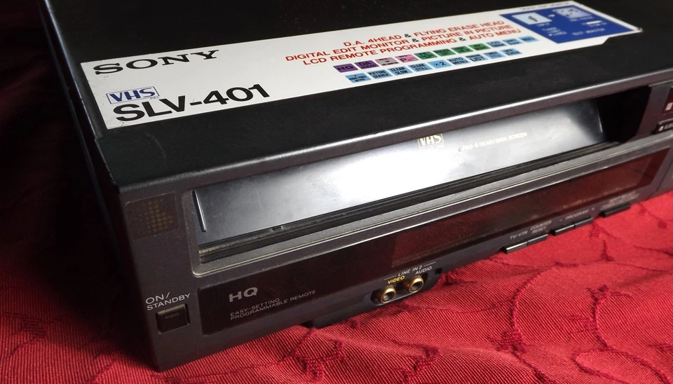 SONY Video Cassette Recorder VHS anni 80 vintage (leggere bene!!!) - Immagine 2 di 4