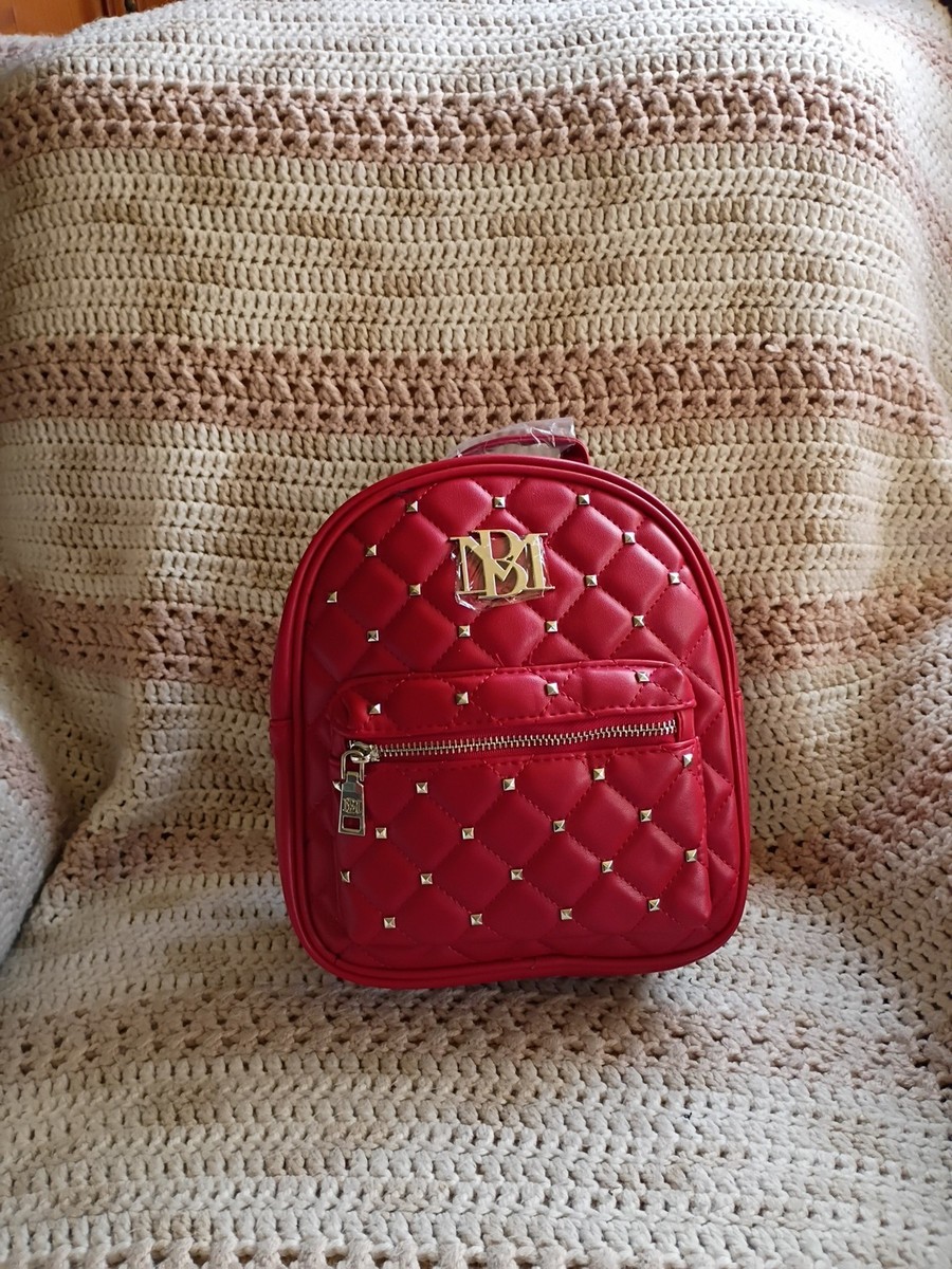 NWT Small Vegan Leather Badgley Mischka Backpack NWT Badgley Mischka Small Studded Backpack in | Mercari main image 2