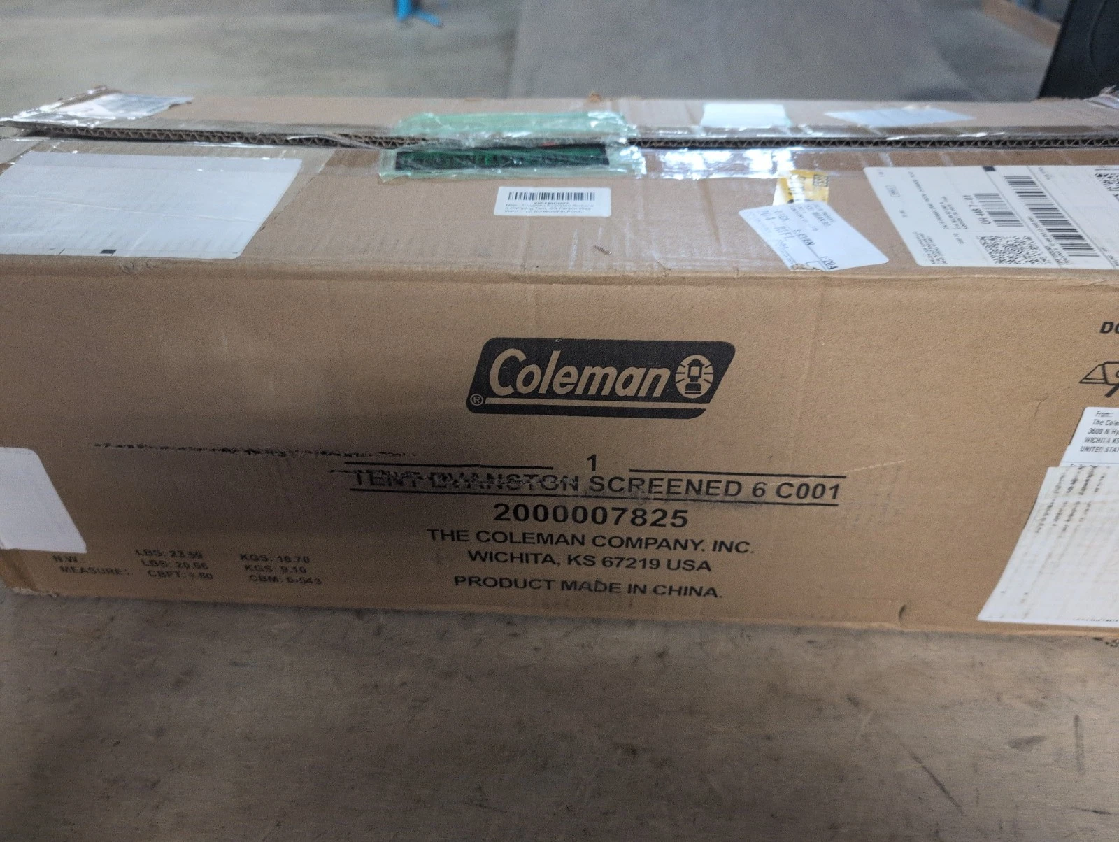 Coleman Evanston Screened Camping Tent 6-8 Person Weatherproof screened in Porch