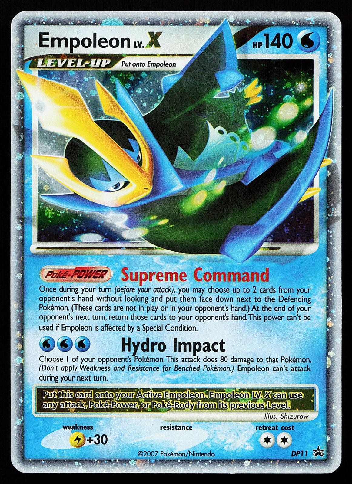 Empoleon LV.X DP11 Holo Diamond and Pearl Promo Pokemon Card