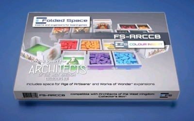 Folded Space Insert for Architects of the West Kingdom Board Game New