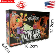 Share Dungeon Mayhem Board Game Cards Monster Madness Card English Toy Gift
