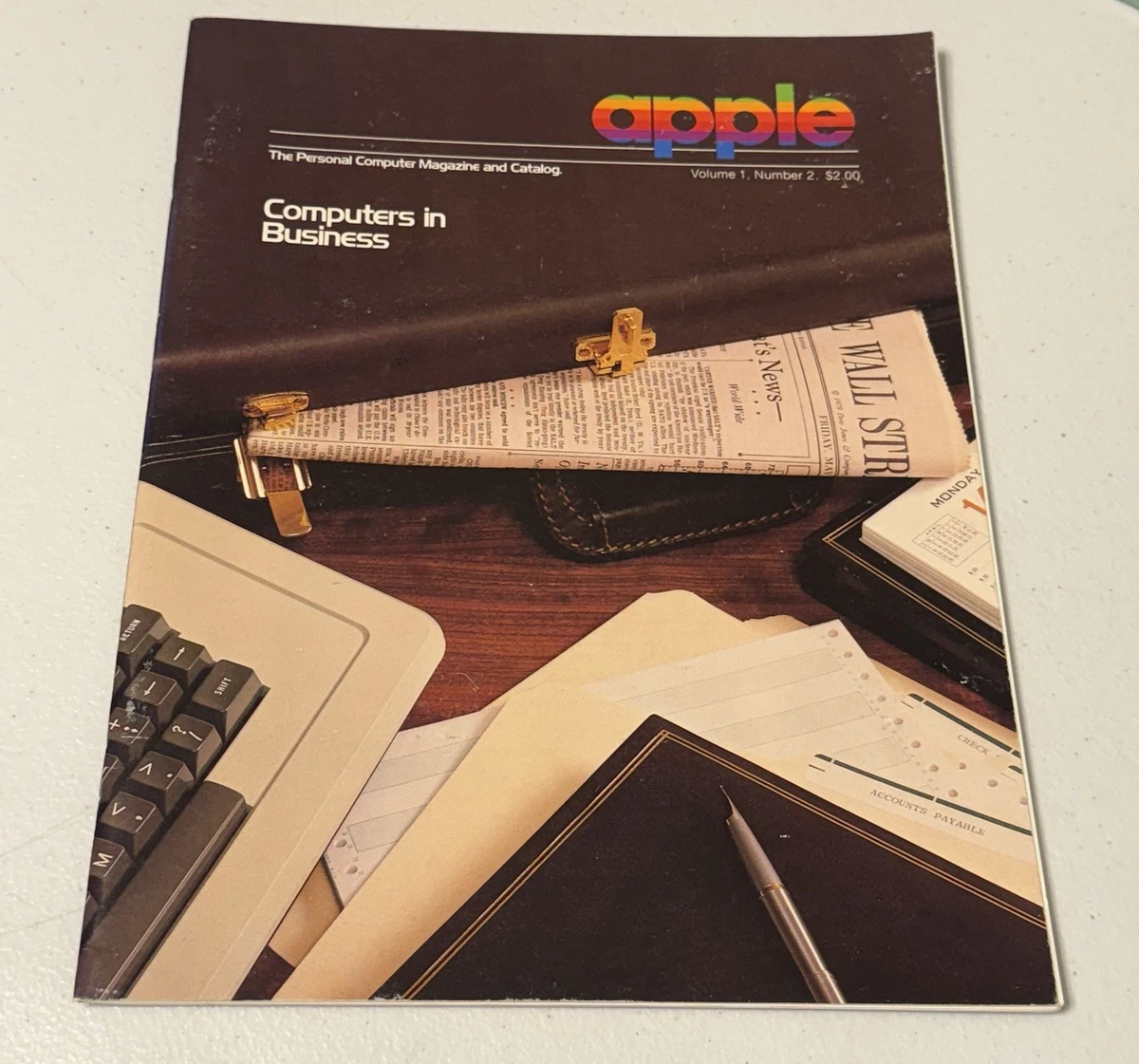 Apple Vintage Computer Magazine for sale - eBay