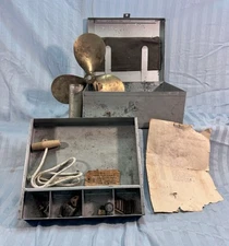 Genuine Evinrude Light Four Outboard Motor Overhaul Kit With Brass Propeller