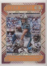 2020 Panini Illusions Clear Shots Orange Christian McCaffrey #8 h3a
