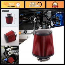 High Flow 76mm 3 Tapered Cone Cool Air Filter Cleaner - Performance Upgrade