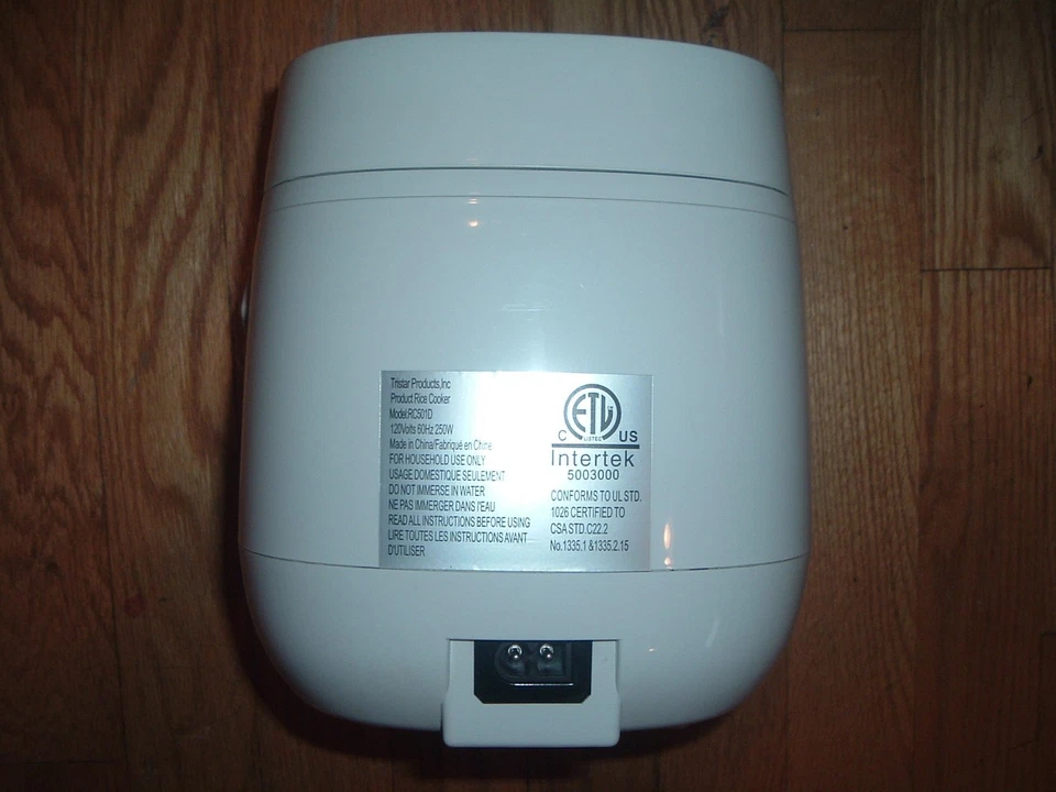 Cook's Essentials 5 Cup Digital Perfect Cooker Hot Rice & More White - Image 2 of 4