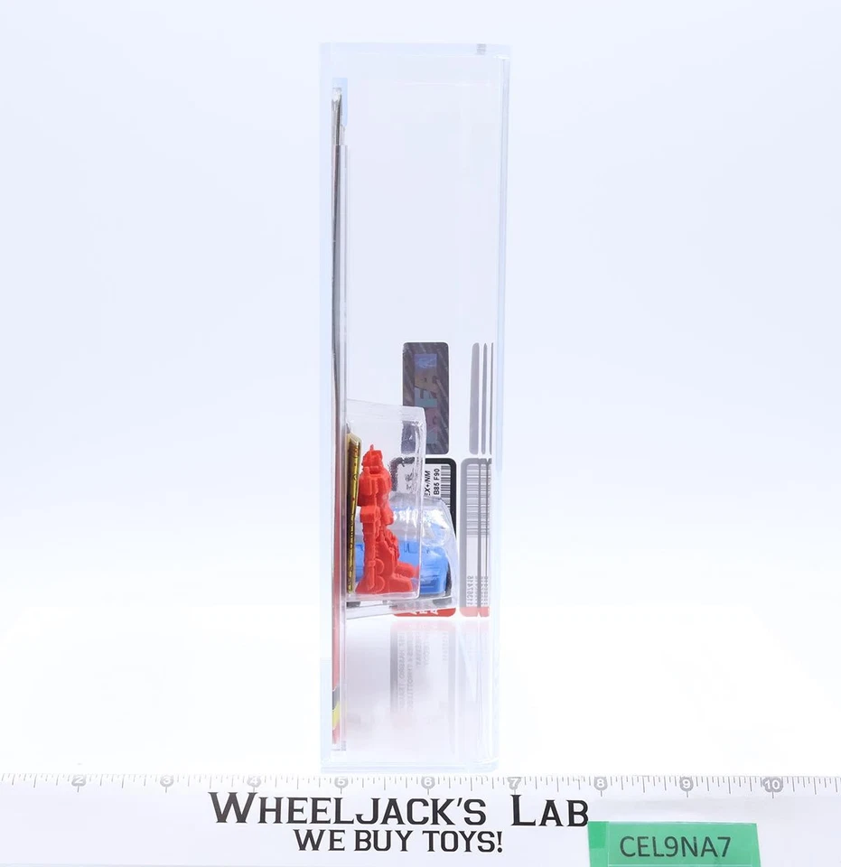 Freeway W/ Decoy AFA GRADED 75 75/85/90 G1 Transformers 1987 Hasbro NEW SEALED - Image 3 of 4