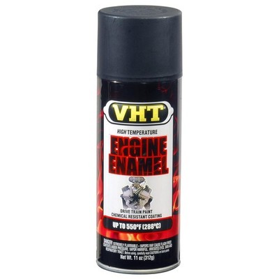 VHT GM Satin Black High Heat Coating Engine Enamel Drive Train Paint 11 Oz 1-Pc