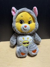 Care Bears 12" Funshine Friends Sunshine Kitty Cat Hoodie Plush Halloween