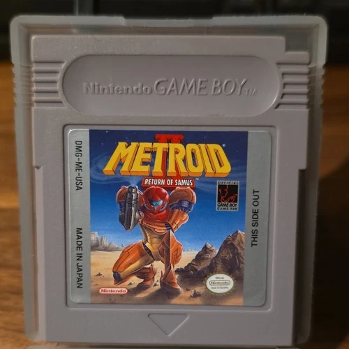 Nintendo Metroid II: Return of Samus Game Boy Official Game Pak Action NTSC-U/C