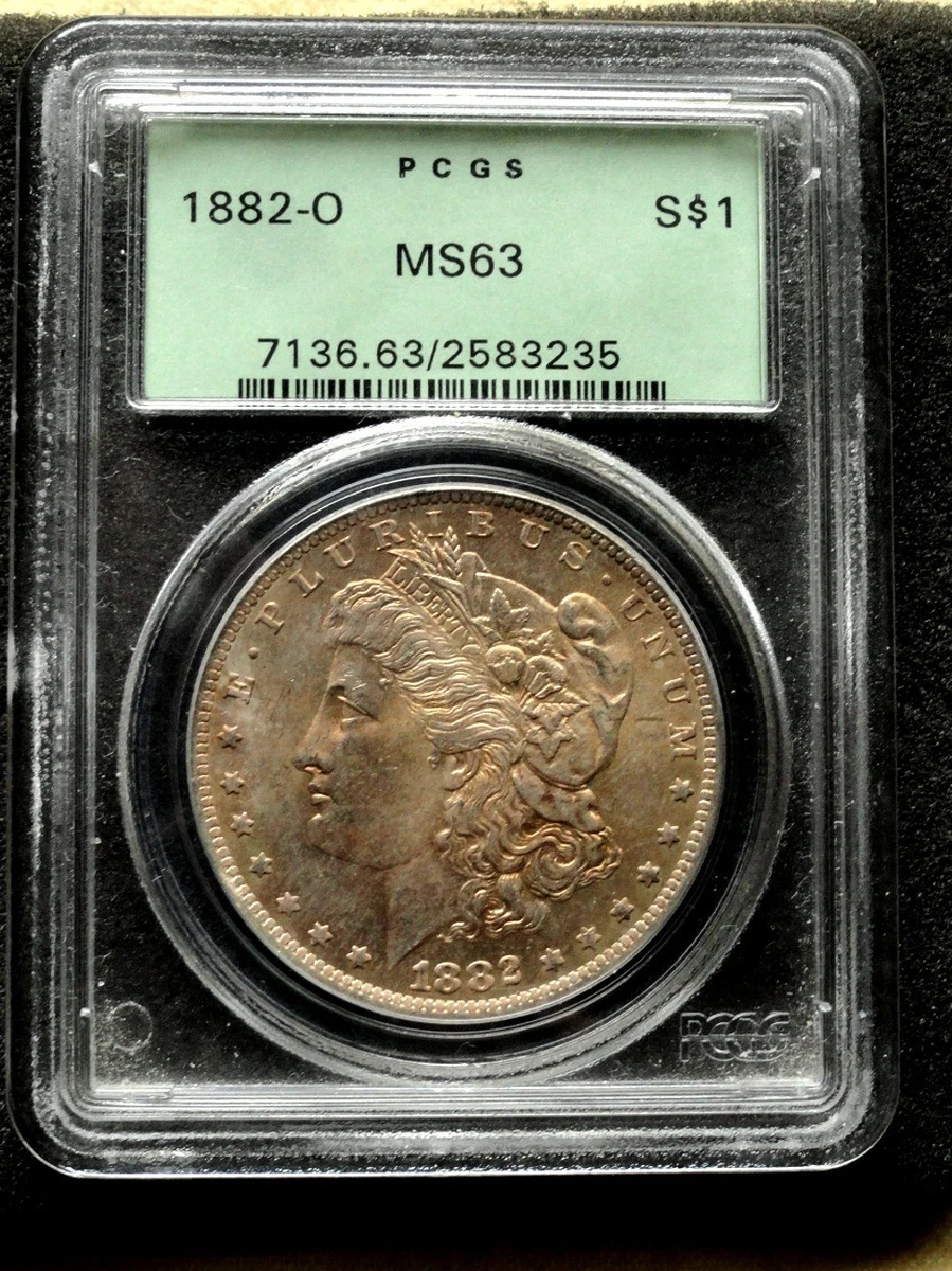 PCGS-MS63 USA モルガンダラー 1882O 銀貨 ニューオリンズ 【公式通販】