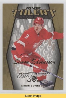 2023 MVP 20th Anniversary Talent Gold Script Simon Edvinsson Rookie RC READ 18wk