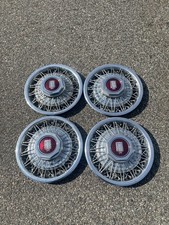 Genuine 1977 To 1987 Mercury Grand Marquis 15 Inch Wire Spoke Hubcaps