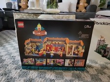 LEGO Icons 10352 The Simpsons Krusty Burger W/GWP Living Room Set New SEALED