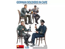 MINIART Soldats allemands au café - échelle 1/35 - MINIART 35396