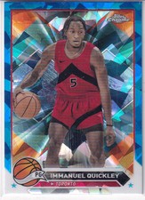 2023-24 Topps Chrome Sapphire #131 Immanuel Quickley