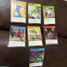 Neopets Trading Cards Lot Of 7 2004