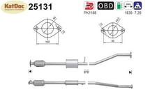 ✅ Katalysator Hyundai ix36, Kia Sportage, 1.6, 99kW, Euro 5