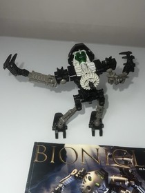 Vintage Lego Bionicle Technic 8532 Onua - Complete with Manual