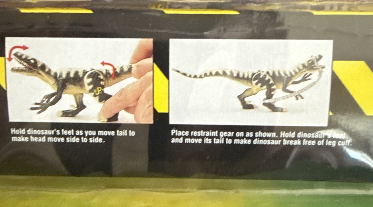 Jurassic Park Lost World Cyclops Velociraptor Raptor Dinosaur