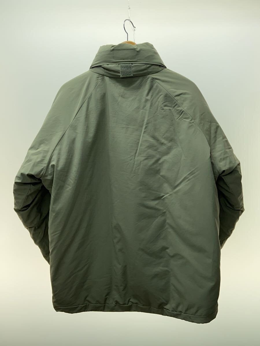 US.ARMY Down Jacket M Nylon Khaki Plain 8415-01-538-6 Used