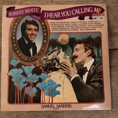 Robert White   I Hear you Calling Me vinyl LP free fast postage great value