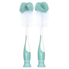 Munchkin  Sponge  Bottle Brush, Green, 2 Pack, Unisex
