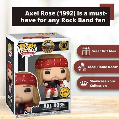 Axl Rose Funko Pop! Guns N Roses - Chase Ltd Edition Vinyl Figure