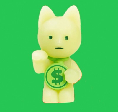 SMISKI ウサギと猫 フィギュアセット SMISKI Work Series Secret “Manekineko” Beckoning Figure Cat RARE