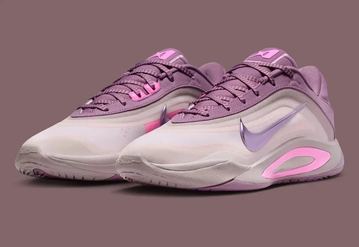 A'One Women's Size 9.5 Violet Dust/Pink Spell FZ8605 501 Fast