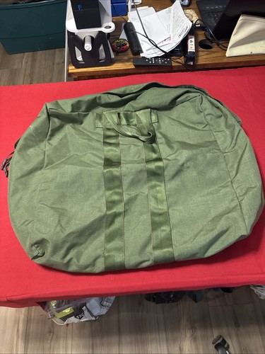 USGI Military A-3 Flyer's Kit Bag Pilots Flight Duffel OD Green Nylon USAF 6782
