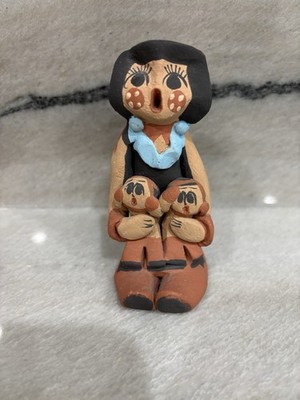 Carol Sando Vintage Pottery Storyteller Doll Used