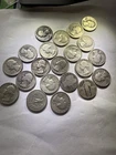 For All You Silver Stackers LOT OF 21 PRE 1964 90% SILVER QUARTERS LOT