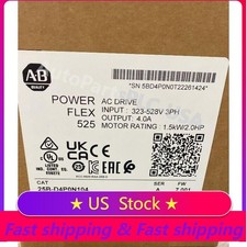 New Sealed Allen Bradley 25B-D4P0N104 /A Powerflex 525 AC Drive 2HP 25BD4P0N104
