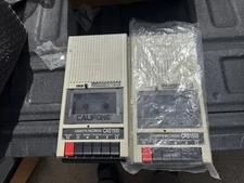 Califone CAS1500 Cassette Player/Recorder Built-in Microphone Bundle No Cords
