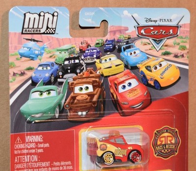 DISNEY PIXAR CARS MINI RACER RACE & RESCUE McQUEEN, SHERIFF