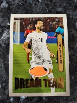Mohamed Salah 2021 Futera Fans Selection Dream Team Game Used Jersey Patch /7