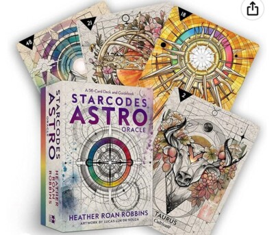STARCODES Astro Oracle: A 56-Card Deck and Guidebook, Roan Robbins, Heather, Goo