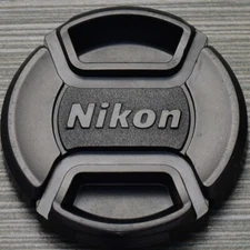 Genuine Nikon LC-52 52mm Snap-On Front Lens Cap (#17495)