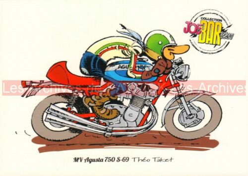 MV AGUSTA 750 S 1969 : Carte Postale Moto Joe Bar Team Postcard #0569 - Photo 1 sur 2